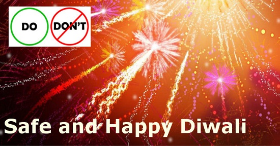 Tips for celebrating a safe Diwali