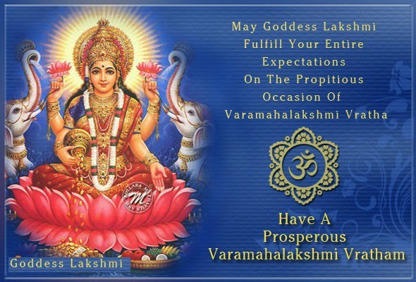 Happy Varamahalakshmi Vratha 2021!